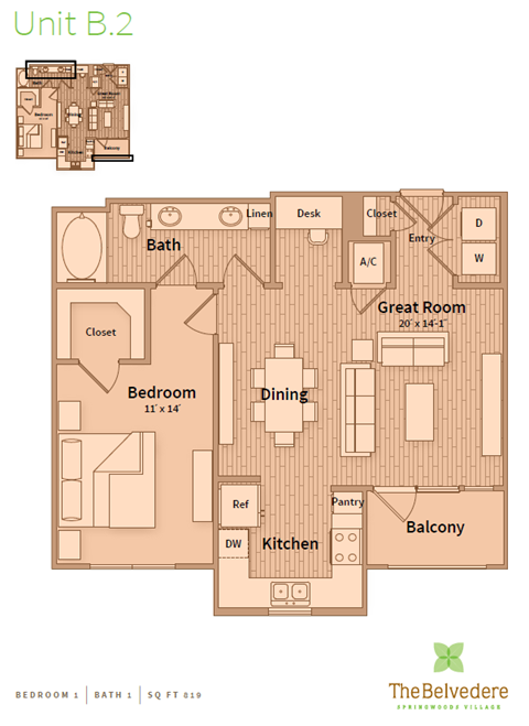 belvedere at springwoods village